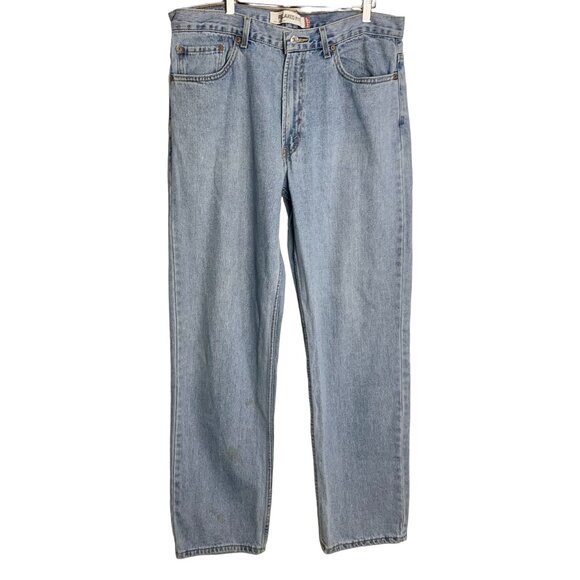 Levi's 550 Denim Jeans Mens Y2K Straight Leg Relaxed Fit Blue 100% Cotton 36x34 - Picture 1 of 11
